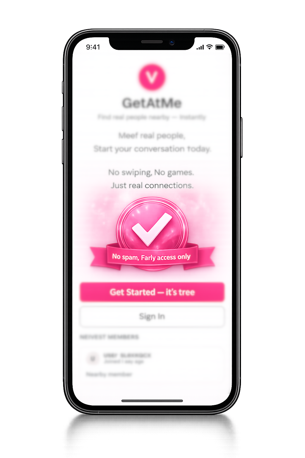 GetAtMe App Preview